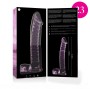 NEBULA SERIES BY IBIZA - MODEL 23 DILDO GLASS PINK 21.5 CM -O- 4 CM