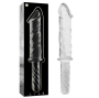 NEBULA SERIES BY IBIZA - MODEL 24 DILDO GLASS CLEAR 28.5 CM -O- 5 CM