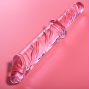NEBULA SERIES BY IBIZA - MODELLO 24 DILDO IN VETRO BOROSILICATO ROSA 28.5 CM -O- 5 CM