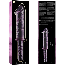 NEBULA SERIES BY IBIZA - MODEL 24 DILDO GLASS PINK 28.5 CM -O- 5 CM