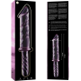 NEBULA SERIES BY IBIZA - MODEL 24 DILDO GLASS PINK 28.5 CM -O- 5 CM