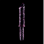 NEBULA SERIES BY IBIZA - MODELLO 24 DILDO IN VETRO BOROSILICATO ROSA 28.5 CM -O- 5 CM