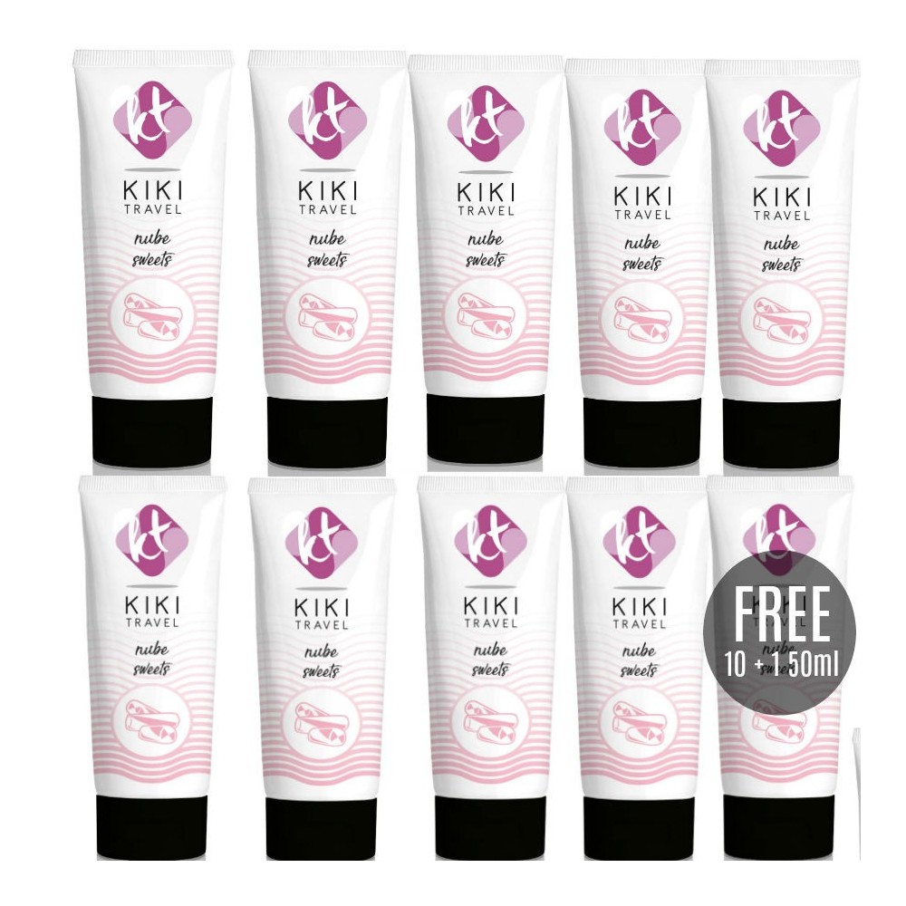 KIKÍ TRAVEL SWEET NUBE LUBRICANT 50 ML 10+1 FREE