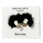 ADRIEN LASTIC - MANETTE IN METALLO CON PIUME NERE