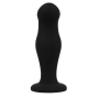 BLACK&SILVER - SEAN PLUG ANAL PREMIUM SILICONE NOIR
