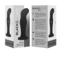 BLACK&SILVER - SEAN PLUG ANAL PREMIUM SILIKON SCHWARZ