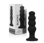 BLACK&SILVER - SCOTT PREMIUM SILIKON ANALPLUG SCHWARZ