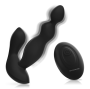 BLACK&SILVER - CONTROLE REMOTO DE SILICONE CORA PLUG ANAL
