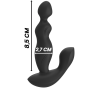 BLACK&SILVER - CONTROLE REMOTO DE SILICONE CORA PLUG ANAL
