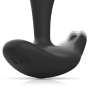 BLACK&SILVER - DWAYNE ANAL PLUG SILIKON FERNBEDIENUNG
