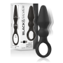 BLACK&SILVER - PLUGUE ANAL DE SILICONE PODEROSO OZZY