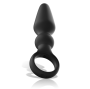 BLACK&SILVER - POTENTE PLUG ANALE IN SILICONE OZZY