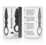 BLACK&SILVER - POTENTE PLUG ANALE IN SILICONE OZZY