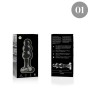 NEBULA SERIES BY IBIZA - MODELL 1 STECKER BOROSILIKATGLAS TRANSPARENT 10.5 CM -O- 3 CM