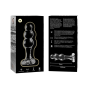 NEBULA SERIES BY IBIZA - MODELLO 1 TAPPO VETRO BOROSILICATO TRASPARENTE 10.5 CM -O- 3 CM