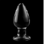 NEBULA SERIES BY IBIZA - PLUG ANAL MODÈLE 3 VERRE BOROSILICATE TRANSPARENT 11 CM -O- 5 CM