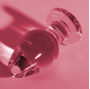 NEBULA SERIES BY IBIZA - MODELLO 3 PLUG ANALE VETRO BOROSILICATO ROSA 11 CM -O- 5 CM