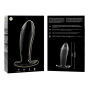 NEBULA SERIES BY IBIZA - MODEL 5 ANAL PLUG GLASS CLEAR 12.5 CM -O- 3.5 CM