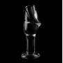 NEBULA SERIES BY IBIZA - MODELL 6 ANALPLUG BOROSILIKATGLAS KLAR 12.5 CM -O- 4 CM