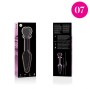 NEBULA SERIES BY IBIZA - MODELL 7 ANALPLUG BOROSILIKATGLAS ROSA 13.5 CM -O- 3 CM