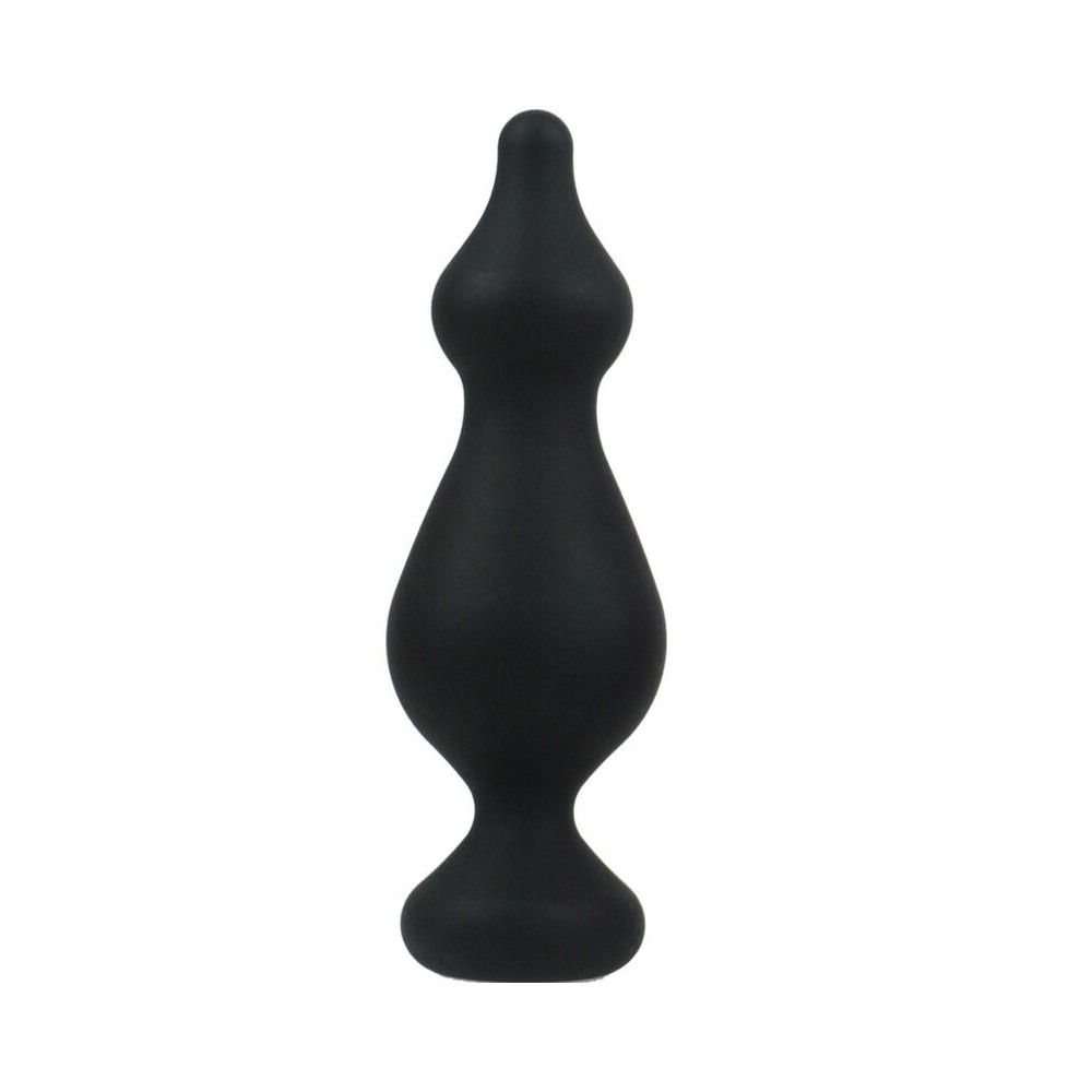 ADRIEN LASTIC - AMUSE ANAL PLUG SILICONE BLACK SIZE L