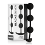 BLACK&SILVER - ROSÁRIO ANAL HARRY 3 ESFERAS DE SILICONE 14 CM