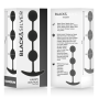 BLACK&SILVER - HARRY ANAL-ROSENKRANZ 3 SILIKONKUGELN 14 CM