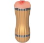 ARMONY - BEVIS DOUBLE MASTURBATOR VAGINA & MOUTH WITHOUT VIBRATION GOLD