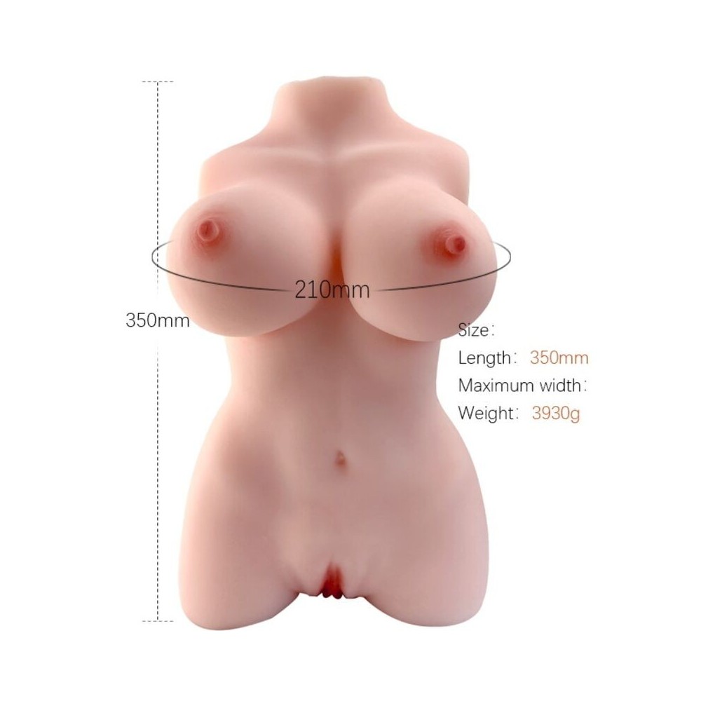 ARMONY - REALISTIC FEMALE TORSO MODEL 3