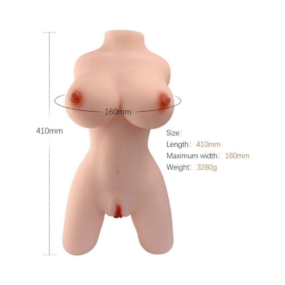 ARMONY - REALISTIC FEMALE TORSO MODEL 4