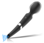 BLACK&SILVER - BECK WAND E VENTOSA 2 EM 1 SILICONE