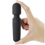 ARMONY - YOUR MAGIC MASSAGER E VIBRADOR RECARREGÁVEL 10 VIBRAÇÕES PRETO