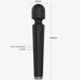 ARMONY - X POWER GRANDE MASSAGER E VIBRADOR 7 VIBRAÇÕES PRETO