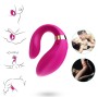 ARMONY - VIBRATEUR CROISSANT POUR COUPLES TÉLÉCOMMANDE FUCHSIA