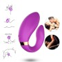 ARMONY - VIBRADOR CRESCENTE PARA CASAIS COM CONTROLE REMOTO ROXO