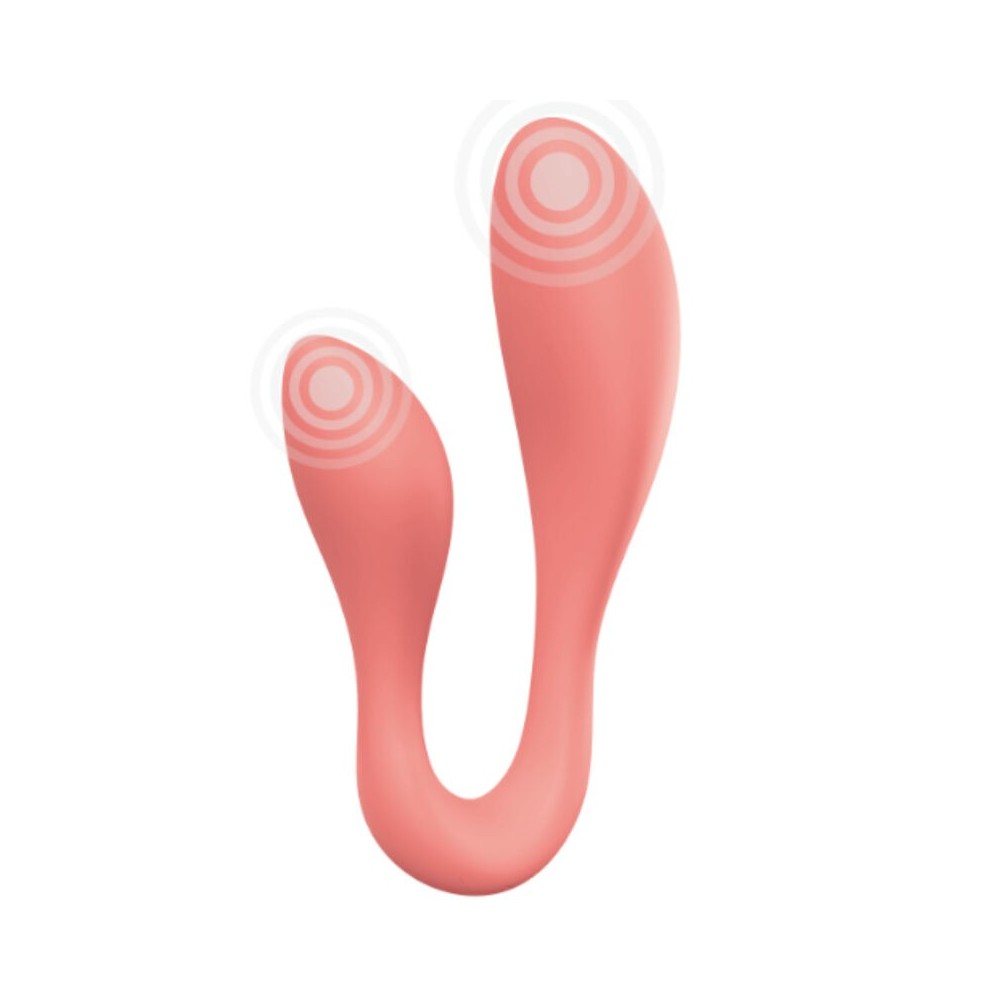 ADRIEN LASTIC - COUPLE SECRETS II DOUBLE STIMULATION ROSE + APPLICATION GRATUITE