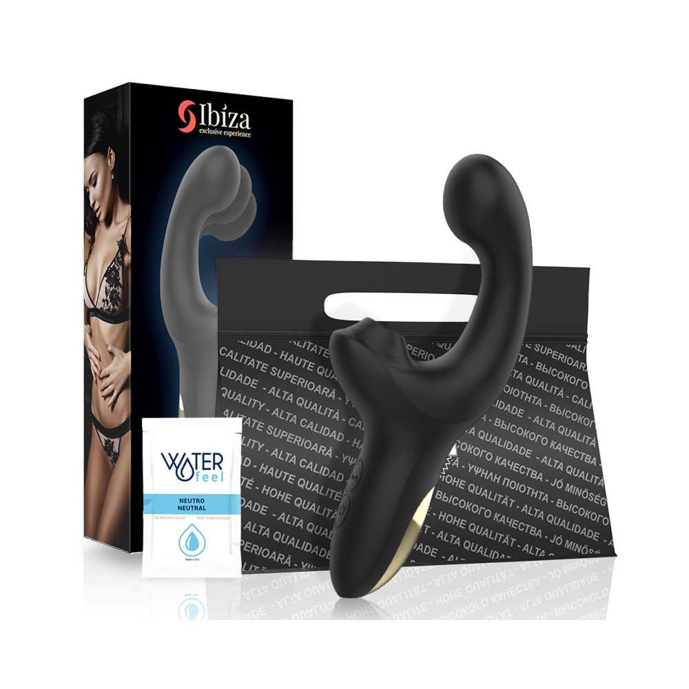 IBIZA - VIBRATEUR À ASPIRATION À ONDES