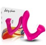 ARMONY - SECRETKISS LICKING VIBRATING CLITORIDE & VIBRATORE CURVO FUCSIA