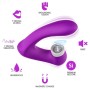 ARMONY - SECRETKISS LICKING VIBRATING CLIT & VIBRATOR CURVED PURPLE
