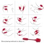ARMONY - ROSEKNIGTH CLITORIDE SUCKER & VIBRATOR ROSSO