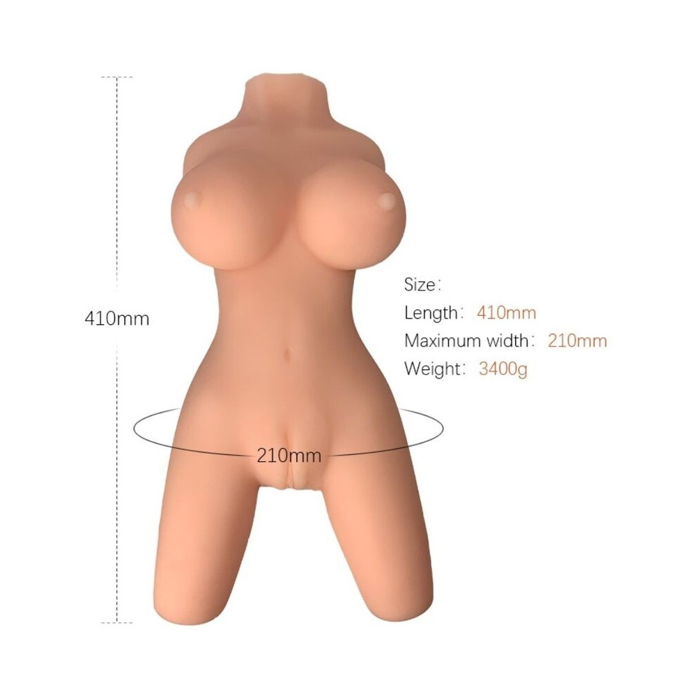 ARMONY - MODELLO REALISTICO DI TORSO FEMMINILE 8