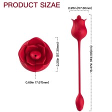 ARMONY - ROSA VIBRATOR MIT COLA ROT