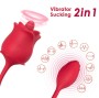 ARMONY - ROSA 2-IN-1-SAUGSTIMULATOR & VIBRATOR 10 MODI MIT ROTEM SCHWANZ