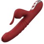 ARMONY - VIBRADOR E SUCÇÃO COM LÍNGUA ESTIMULANTE BURGUNDY