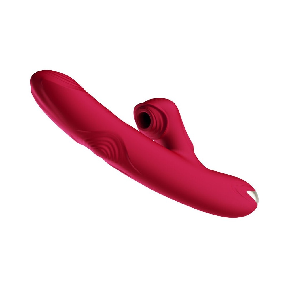 ARMONY - BUMP VIBRATOR & SUCTION CUP MODEL 1 BURGUNDY