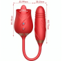 ARMONY - VIBRATEUR DE FLEUR DELIGHT & THUSTING AVEC LANGUE ROUGE