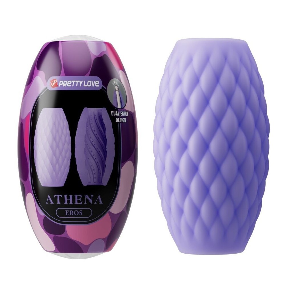 PRETTY LOVE - ATHENA EROS MÄNNLICHER MASTURBATOR AUS SILIKON LILA