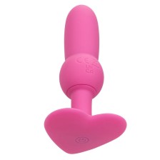 CALEXOTICS - FIRST TIME ANAL PLUG BEADED PROBE 10 VIBRATIONS PINK