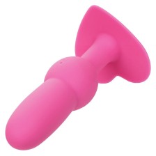 CALEXOTICS - FIRST TIME SONDE ANAL PLUG PERLÉE 10 VIBRATIONS ROSE