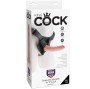 KING COCK HARNESS 7" COCK